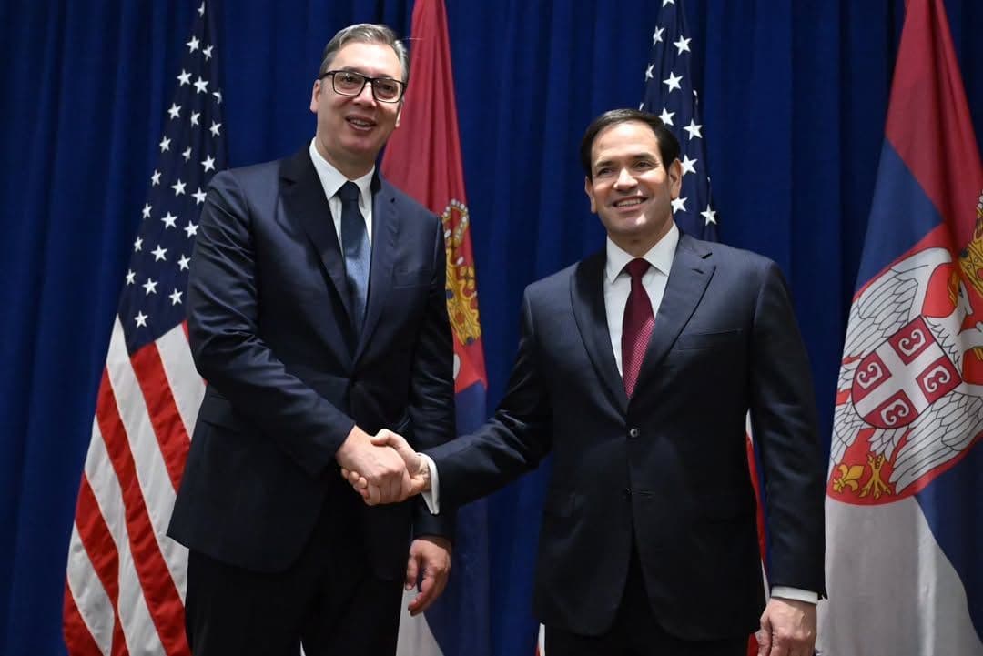 VUČIĆ I RUBIO ODNOSI SRBIJE I SAD U FOKUSU: U Njujorku razgovarali o ekonomiji, tarifama i miru na Balkanu