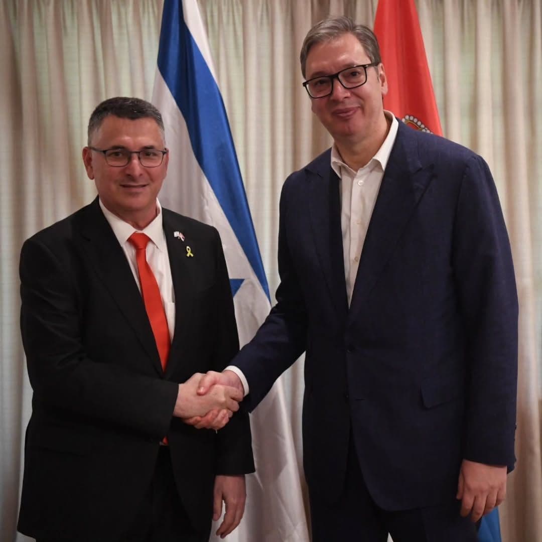 VUČIĆ UGOSTIO MINISTRA IZRAELA: Razgovori o slobodnoj trgovini i jačanju strateških veza Beograda i Tel Aviva