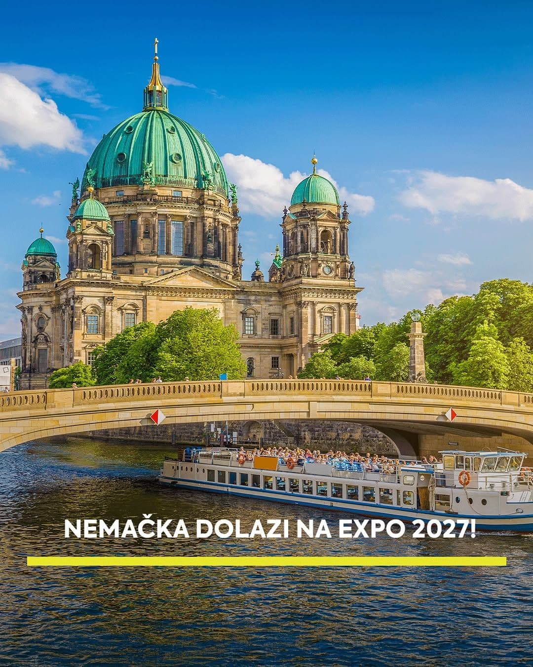 NEMAČKA POTVRDILA UČEŠĆE NA EXPO 2027: Beograd u centru svetske pažnje