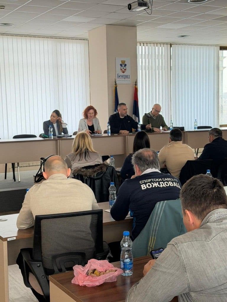 ODRŽAN SASTANAK U SEKRETARIJATU ZA SPORT I OMLADINU: Pohvale za Sportski savez Voždovca