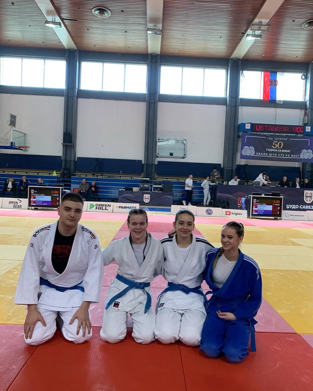SJAJAN NASTUP MLADIH DŽUDISTA: Medalje za Judo klub Voždovac na Školskom prvenstvu Srbije