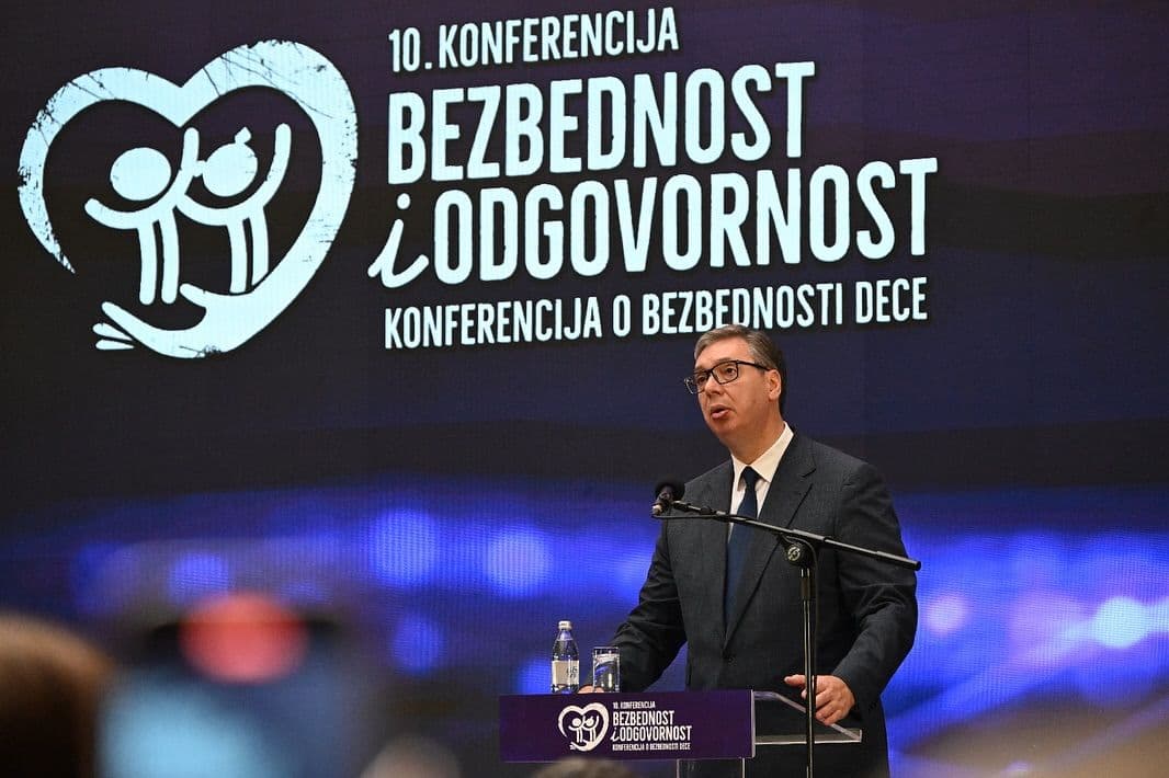 SRBIJA UJEDINjENA U BORBI ZA DEČJU BEZBEDNOST - Vučić: Hoću da zaštitimo svako dete i svaku ženu – bez kompromisa sa nasiljemSRBIJA