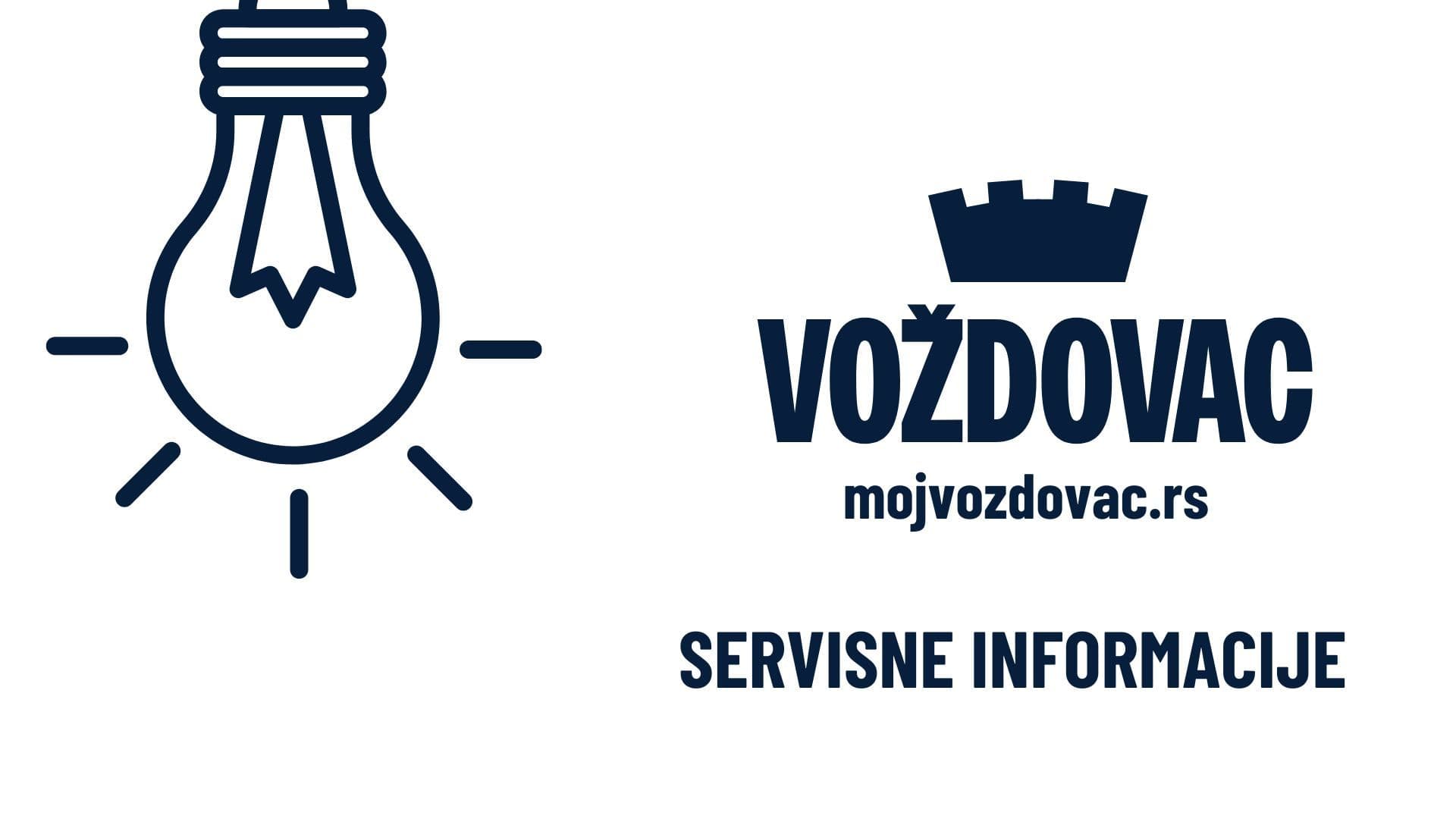 Servisne informacije za 25. novembar