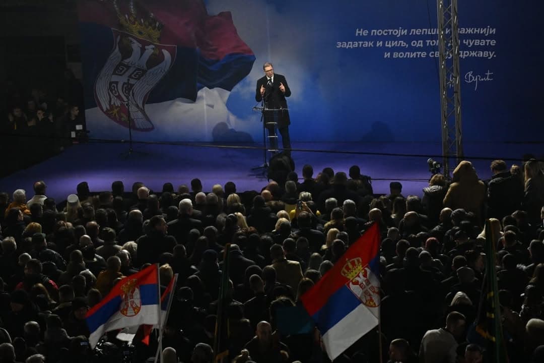 PREDSTAVLJANJE POKRETA ZA NAROD I DRŽAVU U JAGODINI: Vučić najavio novu političku energiju