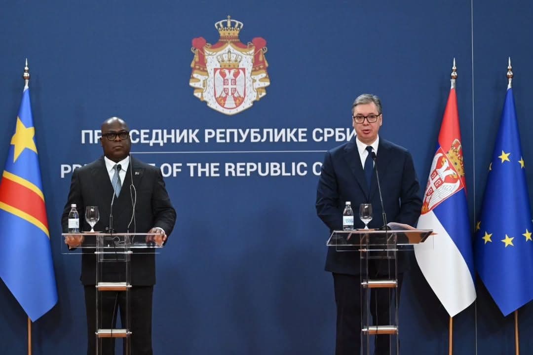 VUČIĆ UGOSTIO PREDSEDNIKA KONGA: Razgovori o saradnji, podršci u UN i potpisivanje bilateralnih dokumenata