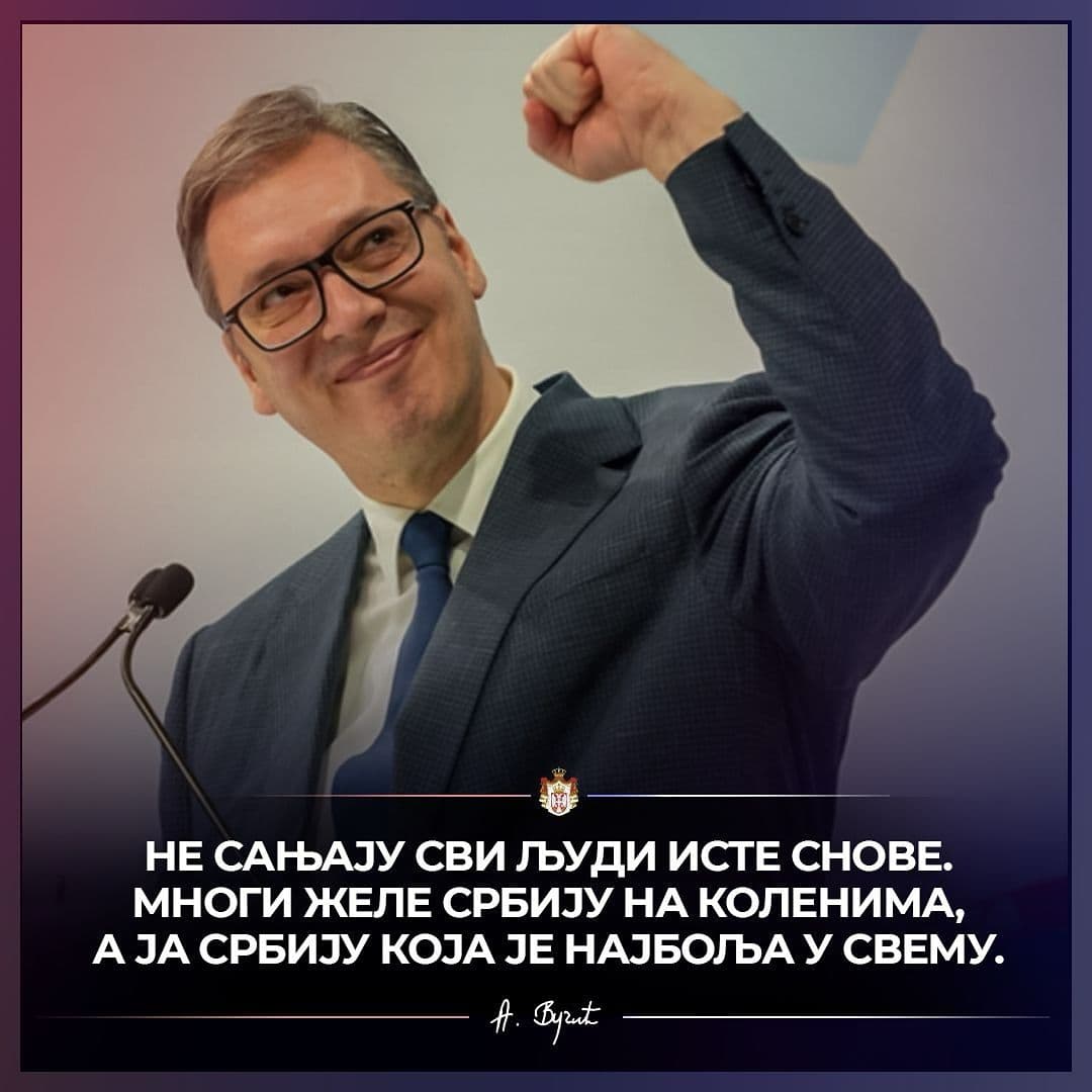 SRBIJA NEĆE NA KOLENA: Vučić poslao snažnu poruku