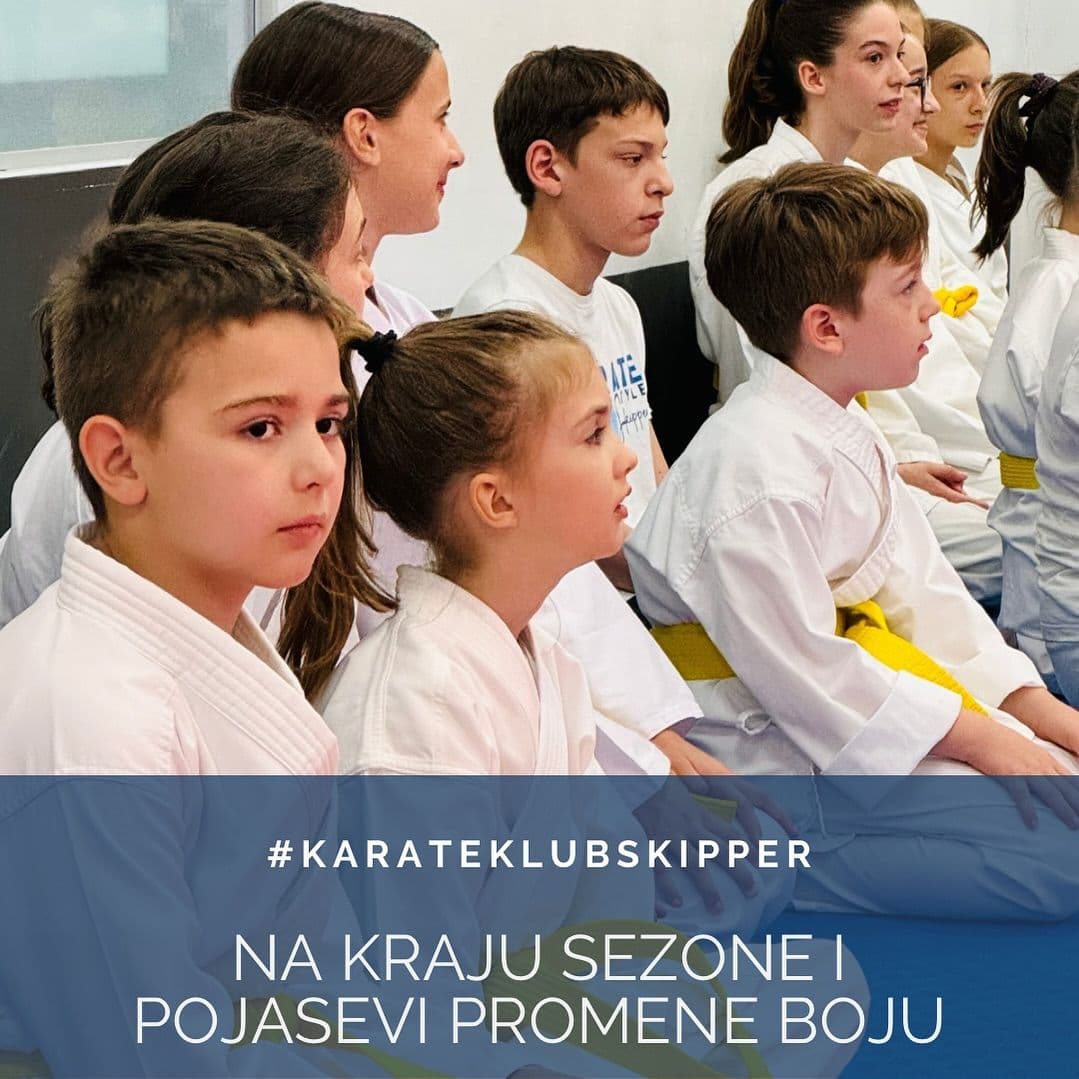 KARATE KLUB SKIPPER SA VOŽDOVCA ZAVRŠAVA SEZONU: Osvojeni novi pojasevi i zasluženi Odmor