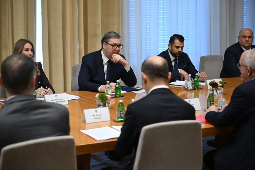 PREDSEDNIK VUČIĆ SA DELEGACIJOM SVETSKE BANKE: U fokusu razgovora energetska bezbednost i razvojni projekti Srbije