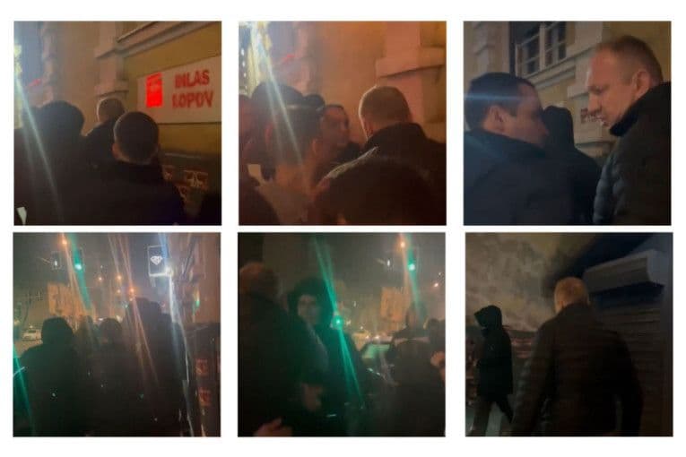 INCIDENT IZMEĐU DRAGANA ĐILASA I AKTIVISTA SNS: Sukob oko plakata završio tučom