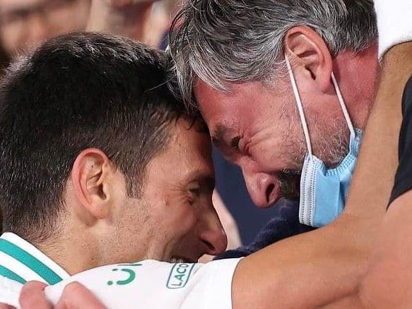 ŠEFINJO, HVALA ZA SVE PRIJATELJU, VOLIM TE: Rastali se Đoković i Ivanišević