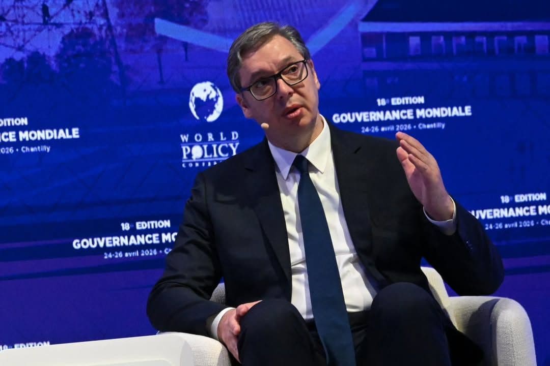 VUČIĆ DOČEKAO PREDSEDNIKA ŠVAJCARSKE: Razgovori i potpisivanje sporazuma u Palati Srbija