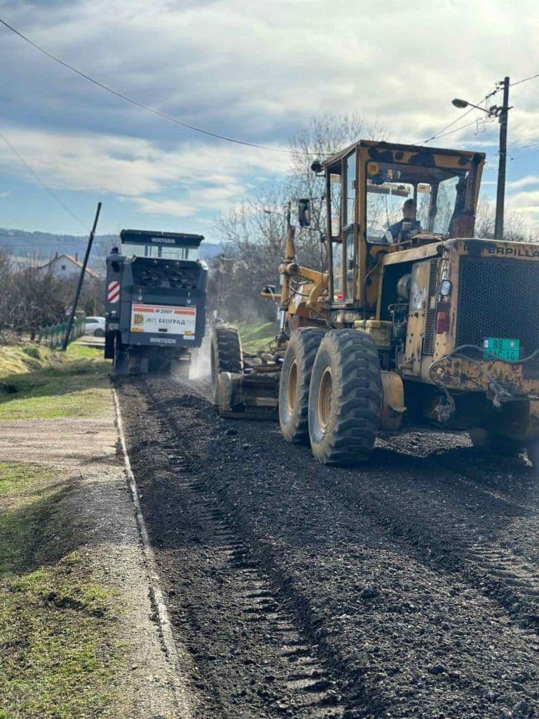 RADOVI U RIPNJU: Privremena obustava saobraćaja na Putu za Trešnju