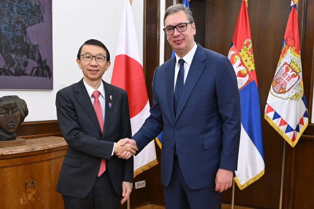 VUČIĆ SA AMBASADOROM JAPANA: Razgovor o investicijama, novim projektima i jačanju saradnje