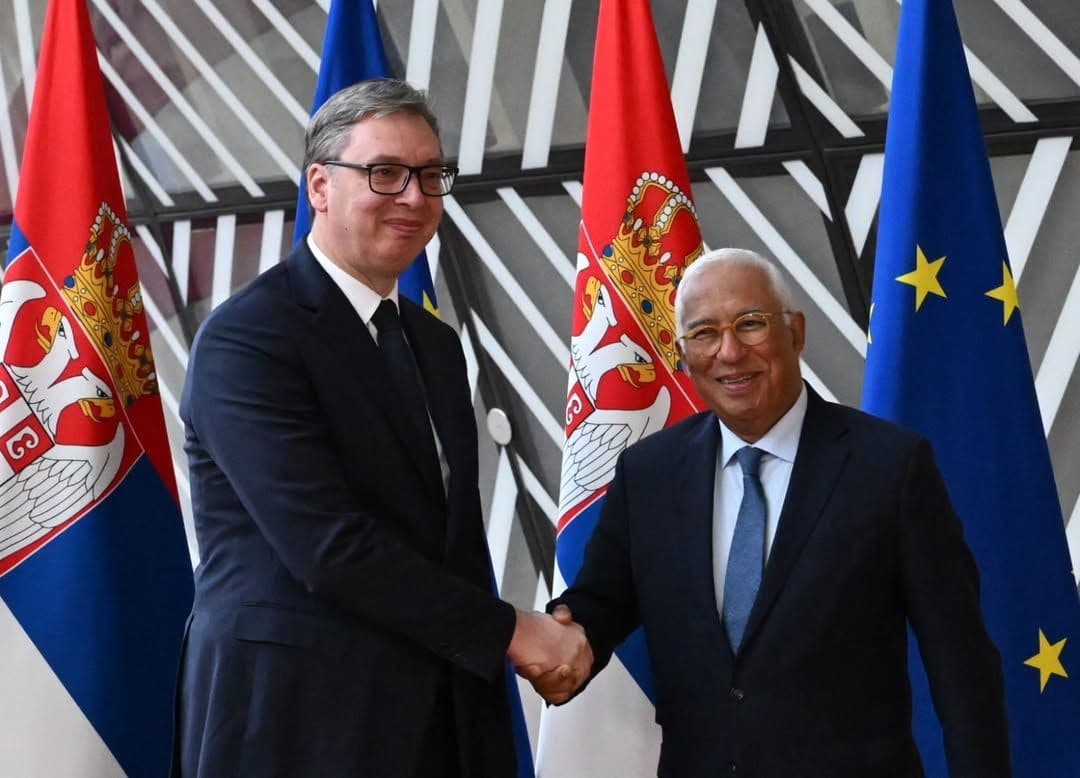 VUČIĆ SE U BRISELU SASTAO SA PREDSEDNIKOM EVROPSKOG SAVETA Razgovarali o evropskim integracijama i ulozi Srbije na Zapadnom Balkanu