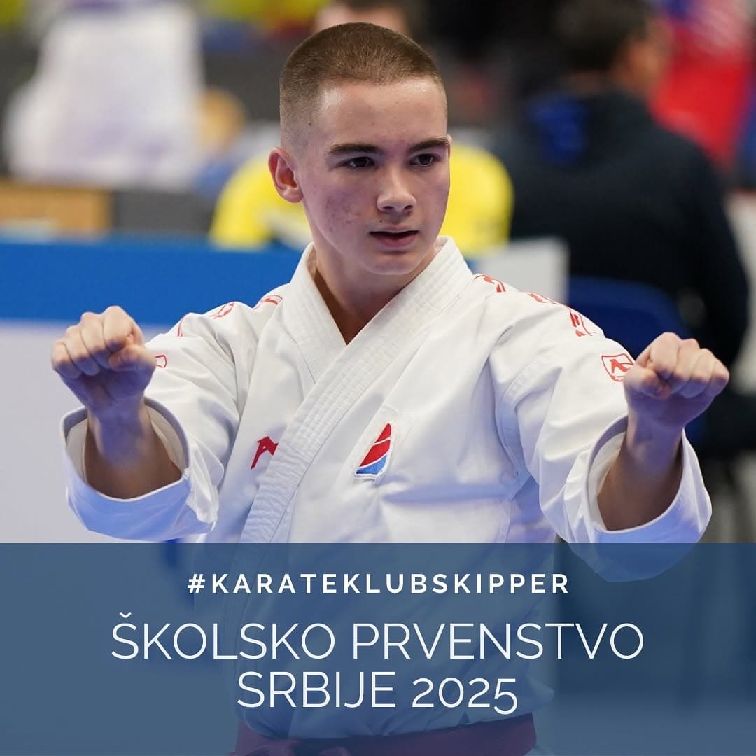 VELIKI USPEH MLADOG KARATISTE: Vasilije Jakovljević vicešampion Školskog prvenstva Srbije