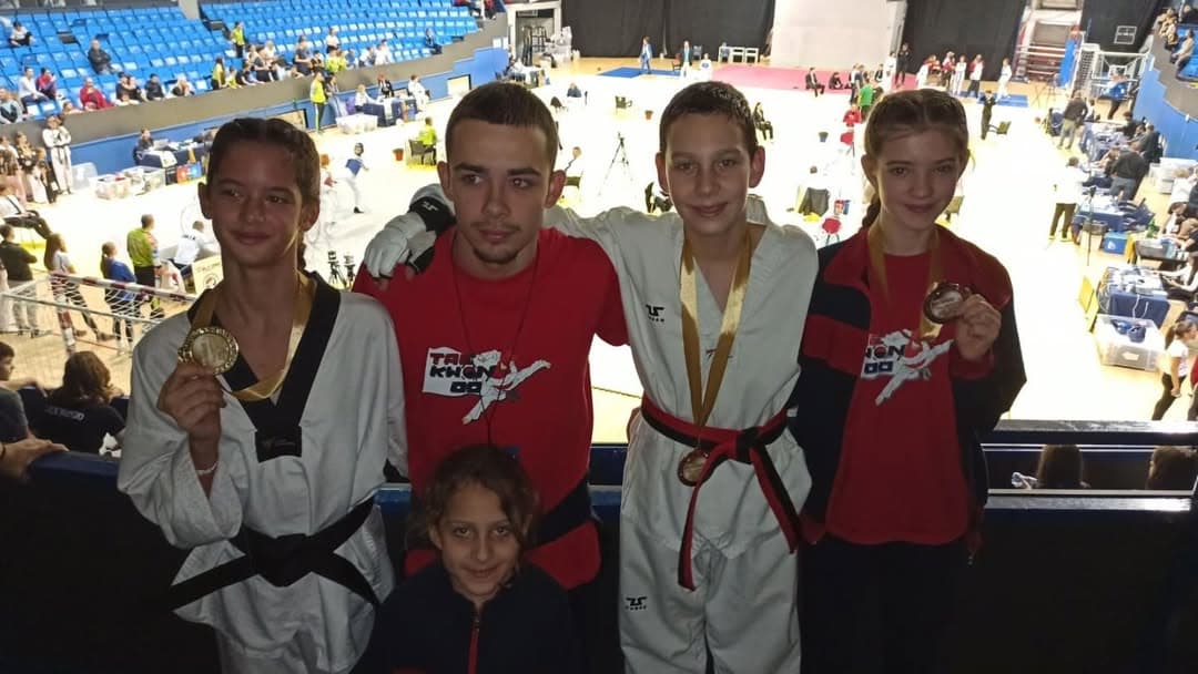 PET MEDALJA ZA TAEKWONDO KLUB BANJICA: Mali šampioni dominirali na 13. Elit Open-u