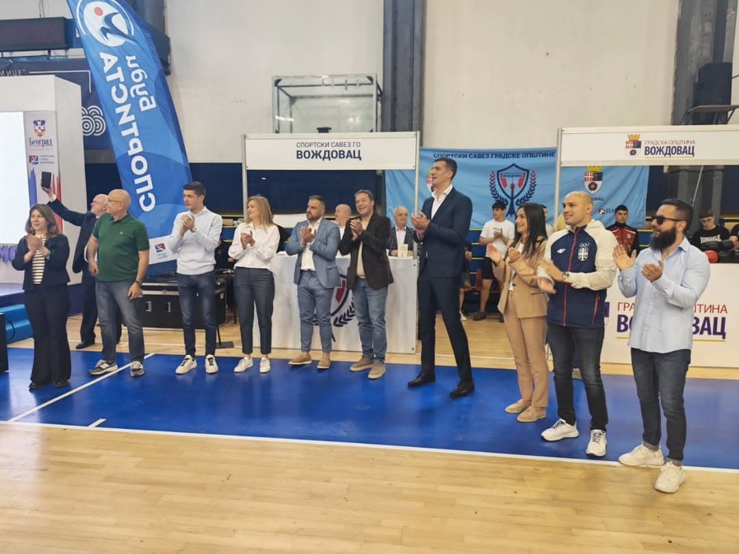 ODRŽAN ČETVRTI SAJAM SPORTA NA VOŽDOVCU: Najmlađi Voždovčani upoznali različite sportske discipline