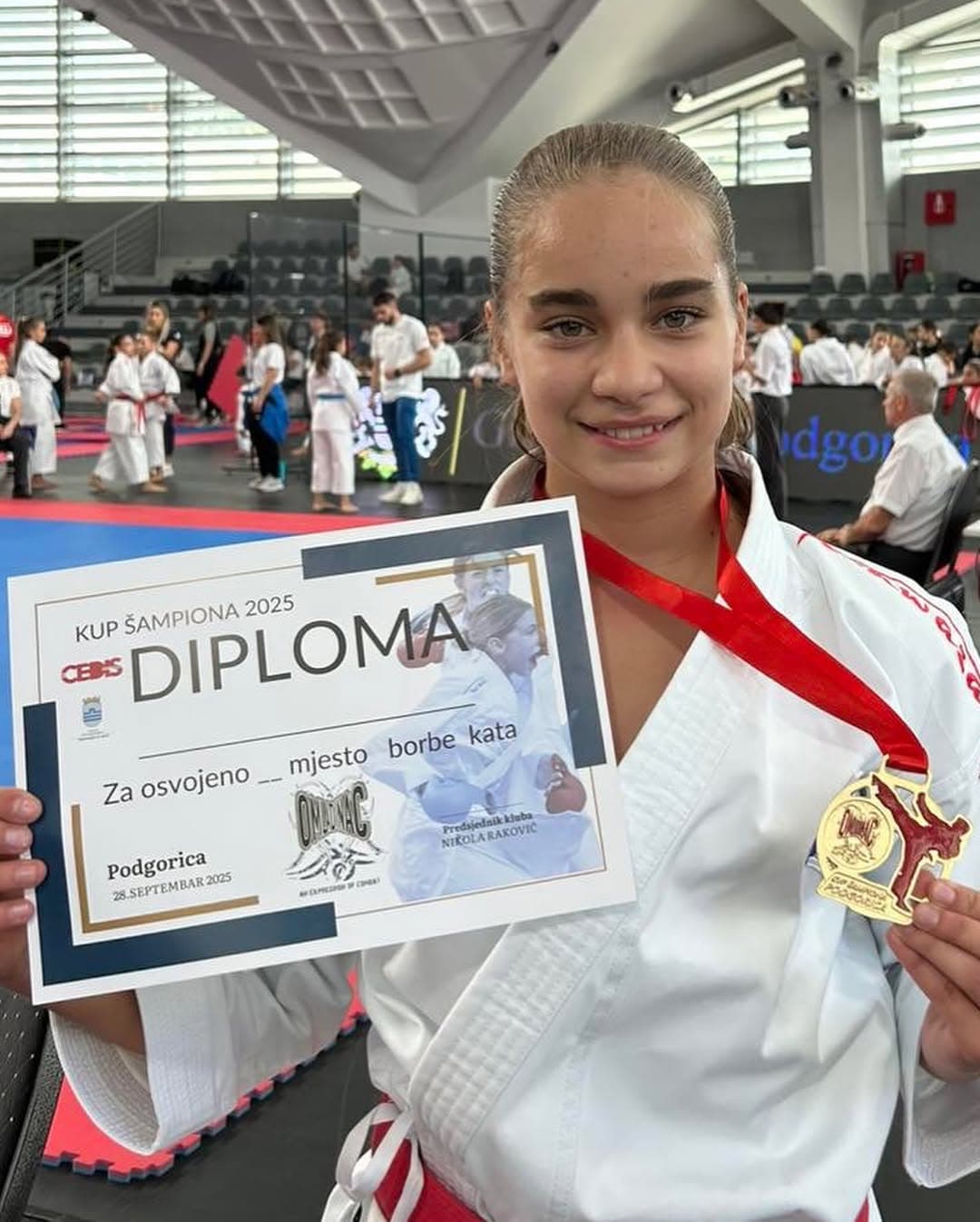 VELIKI USPEH KARATISTA KLUBA SKIPPER: Pet medalja sa međunarodnog turnira u Podgorici