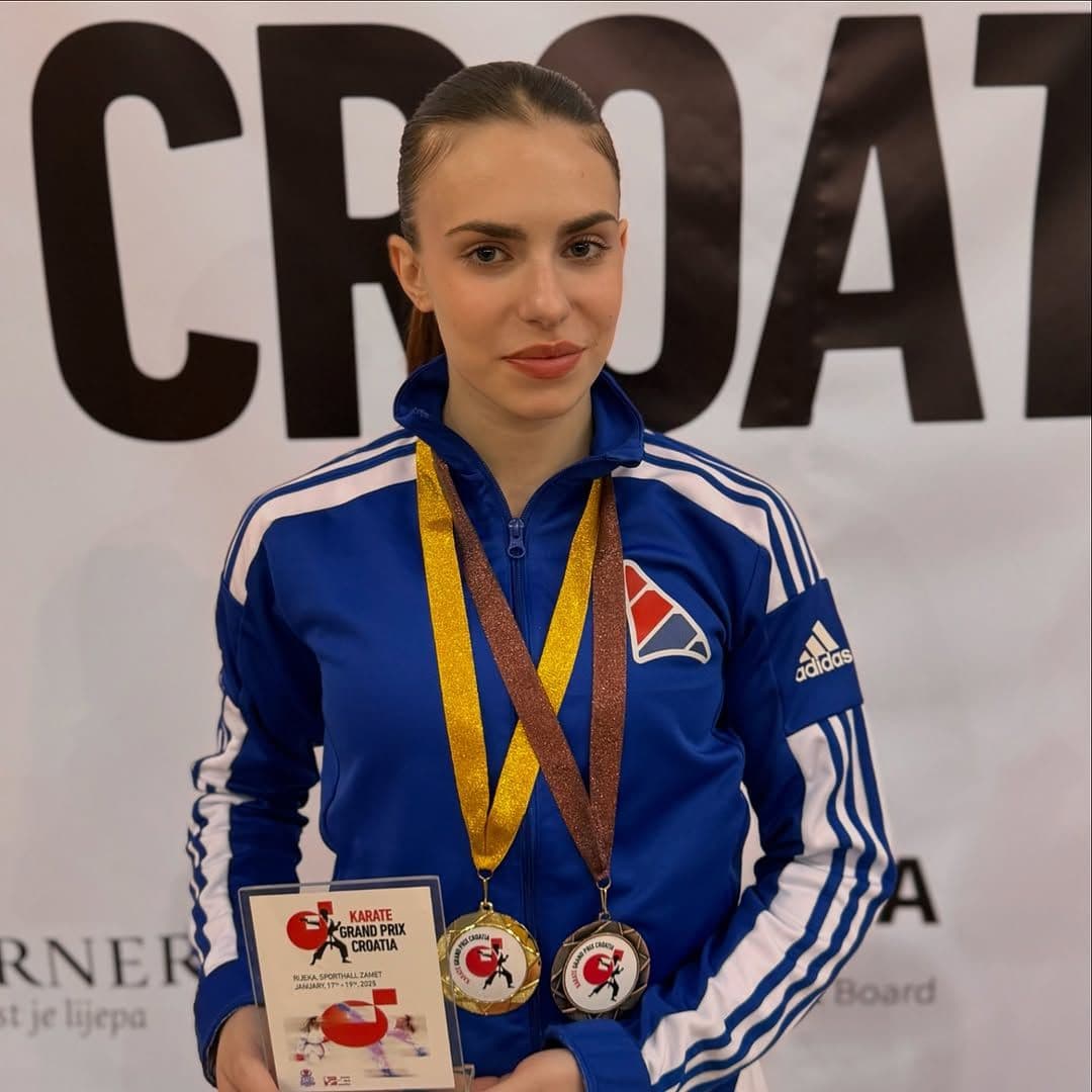KARATE KLUB SKIPER ZABLISTAO NA GRAND PRIX CROATIA 2025 U RIJECI: Mladi takmičari doneli četiri medalje u Srbiju