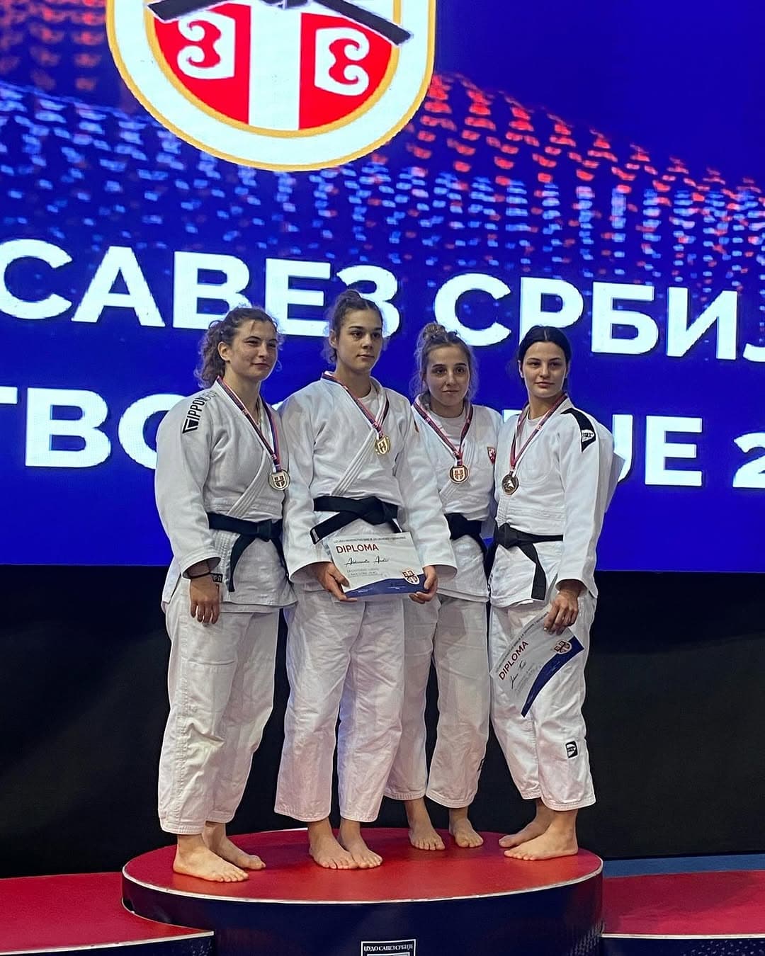 JOVANA ČAKAREVIĆ VICEŠAMPIONKA SRBIJE: Srebro za Judo klub Voždovac