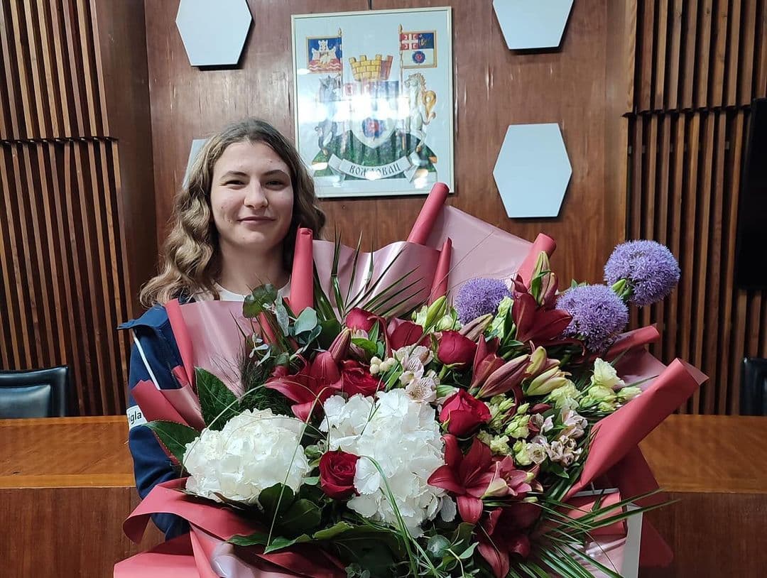 VOŽDOVAČKA SPORTSKA ZAJEDNICA U FOKUSU: Jovana Čakarević, mlada džudo šampionka, dobila posebno priznanje