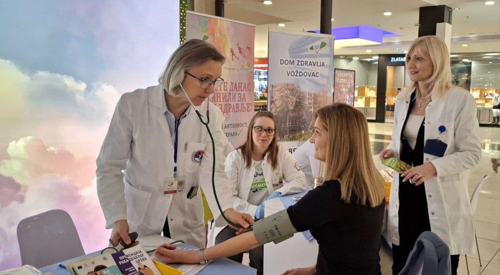 SVETSKI DAN ZDRAVLJA NA VOŽDOVCU: U fokusu prevencija i briga o građanima