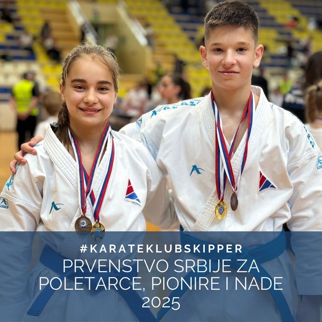 USPEH MLADIH KARATISTA U MLADENOVCU: Četiri medalje za Skipper na Prvenstvu Srbije
