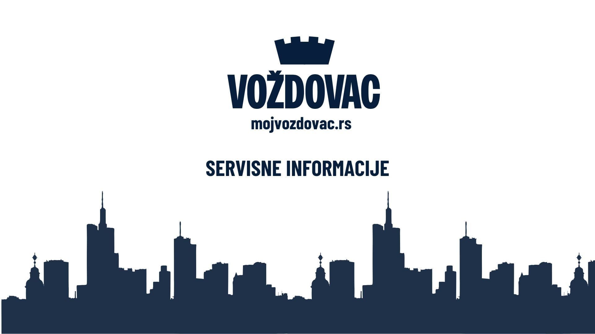 Servisne informacije za 08. decembar
