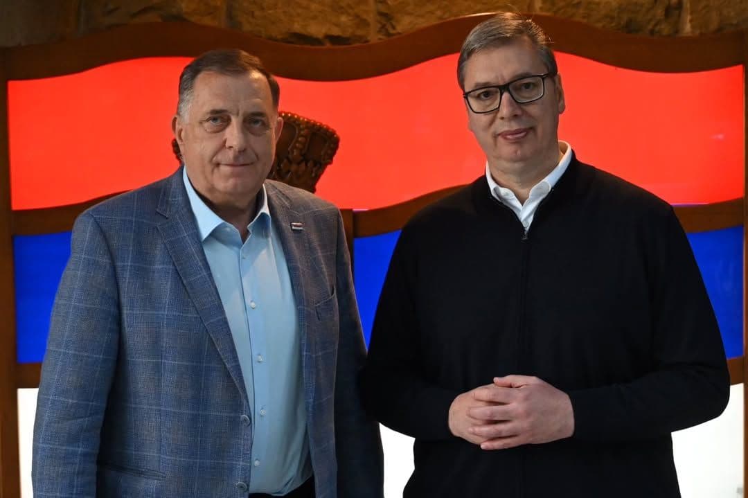 VUČIĆ I DODIK O MIRU I STABILNOSTI REGIONA: Srbija ostaje snažan oslonac Republici Srpskoj